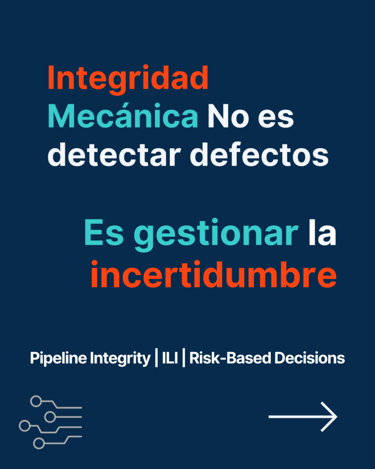 Integridad mecánica no es detectar defectos