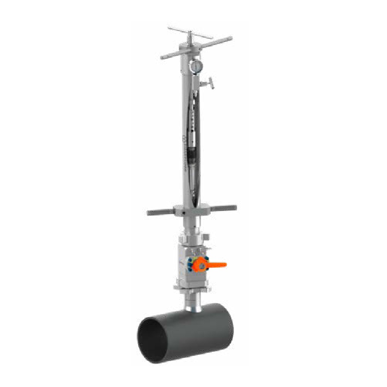 Sistema retriever y válvula de servicio para access fittings