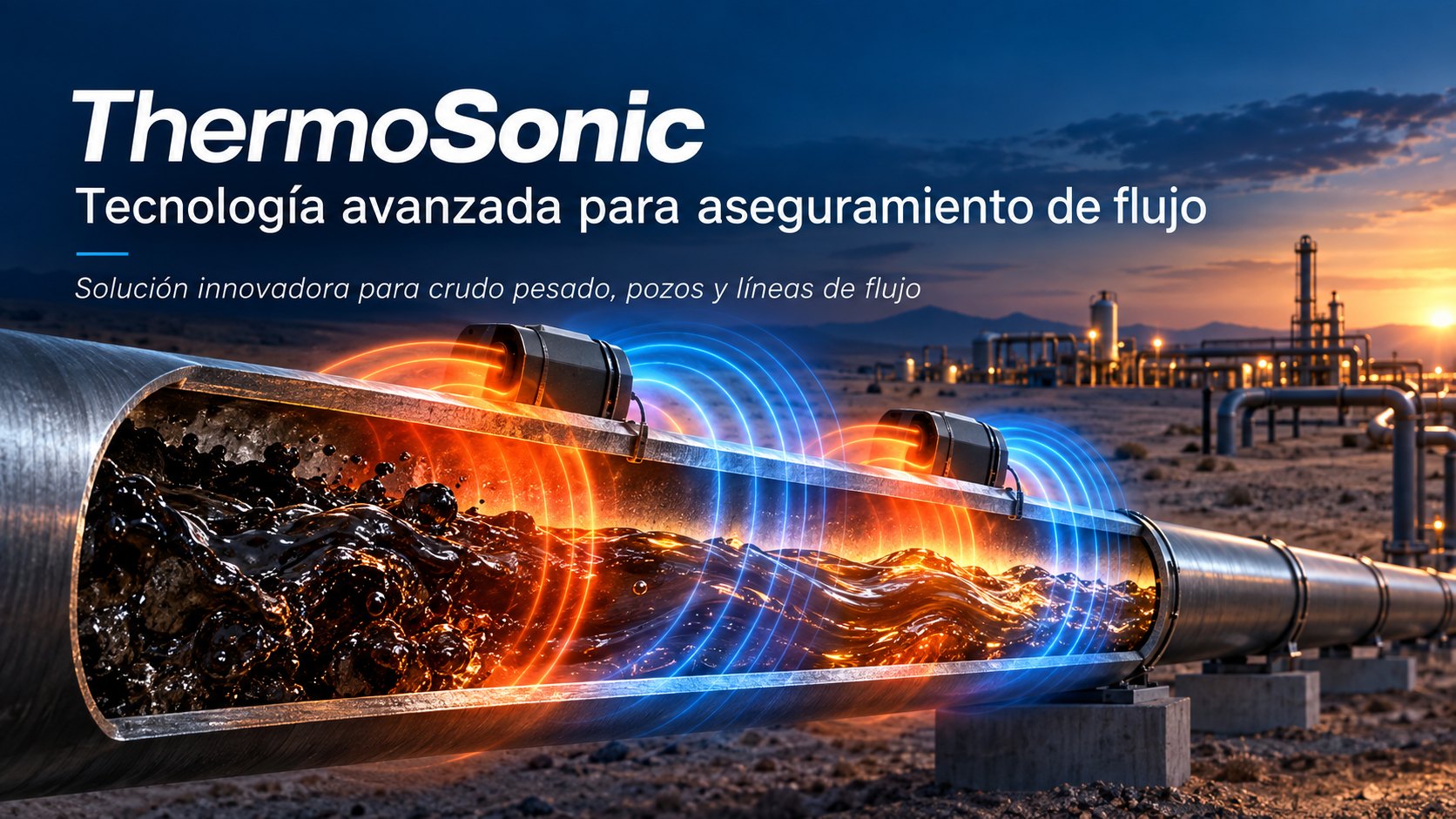 ThermoSonic: tecnología de aseguramiento de flujo para crudo pesado