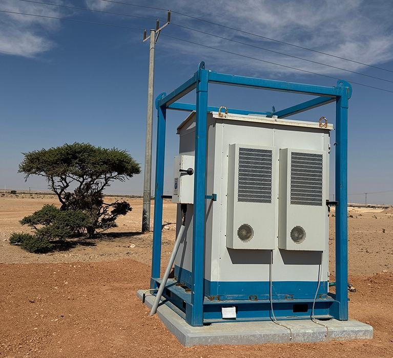 Unidad de potencia ThermoSonic instalada en campo